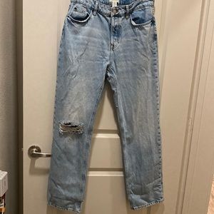 H&M Straight High Jean as seen on TikTok